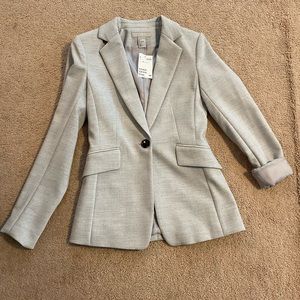 Elegant Gray Women's Blazer